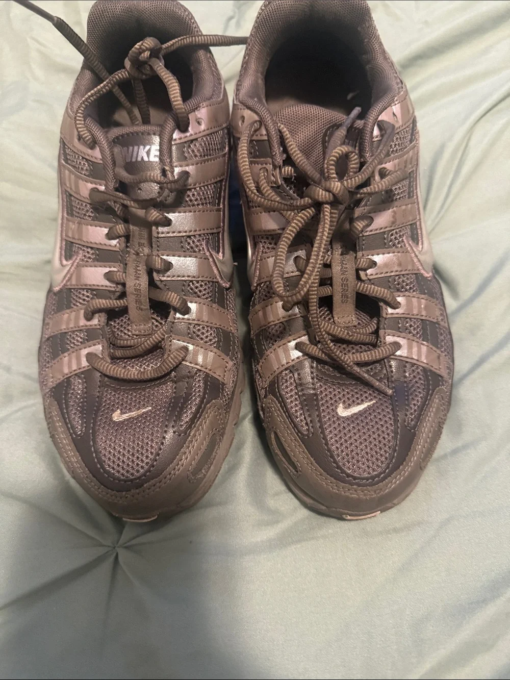 Nike Kids Sneakers - Gray and Silver Reflective Accents